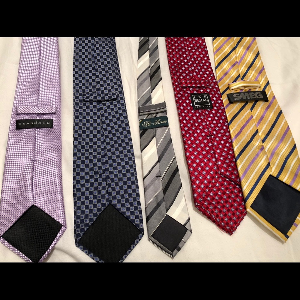 5 Quality Assorted Ties